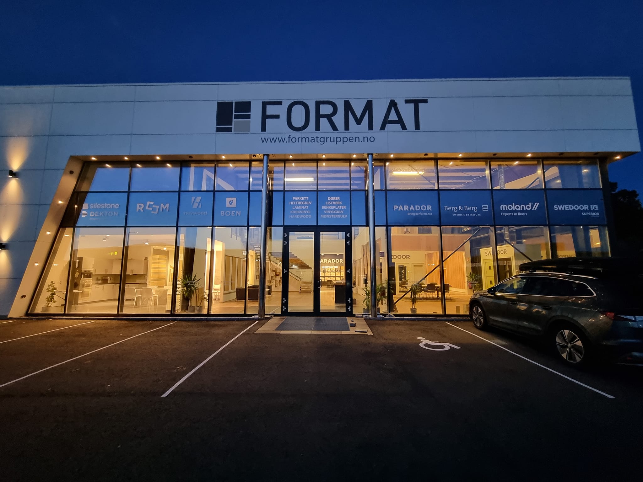 Format Gruppen showroom